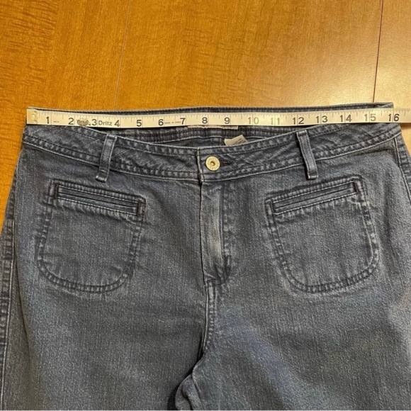 Chico’s Platinum Women’s Dark Blue Denim Straight Mid Rise Jeans Size 1.5 (10) - Picture 10 of 10